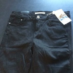 Zara Body Curves Cropped Skinny Jeans